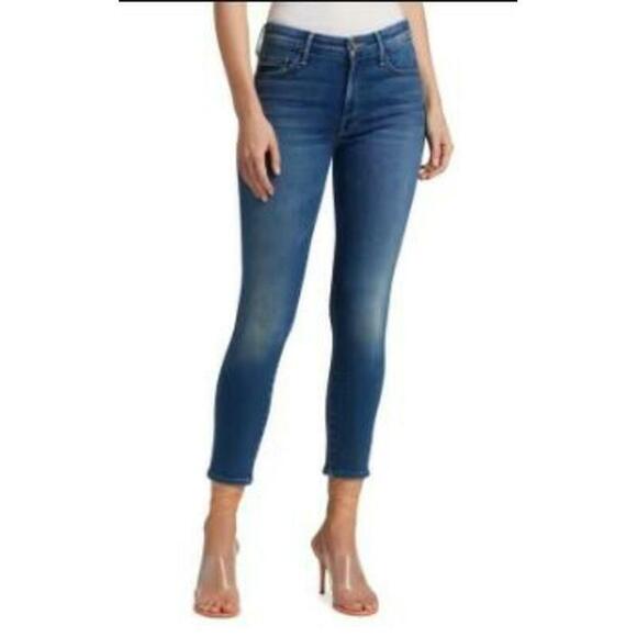 Mother Denim - Mother Denim Jeans The Looker Crop Getaway Girl Size 27